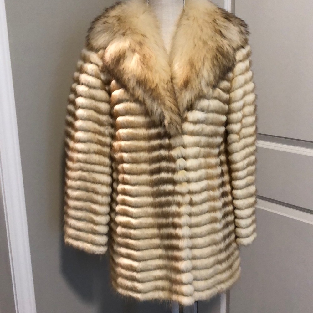 Real Mink and fox jacket